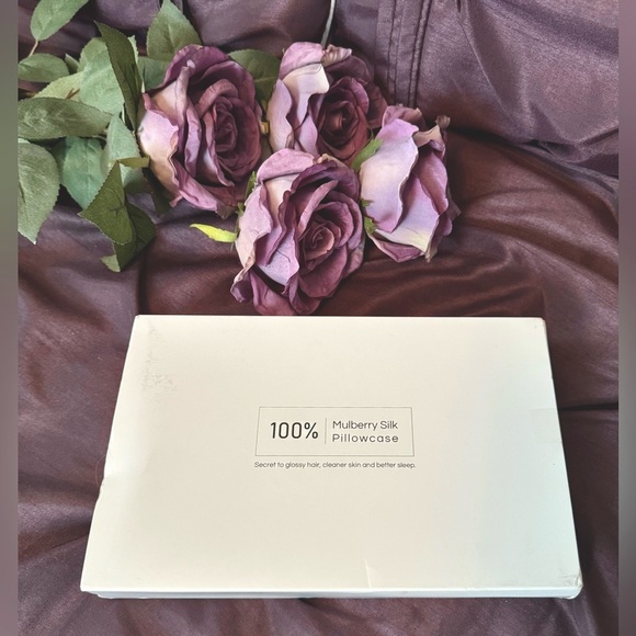 ❤️‍🔥 PAIR of 100% Mulberry Silk Pillowcases! - Picture 2 of 9